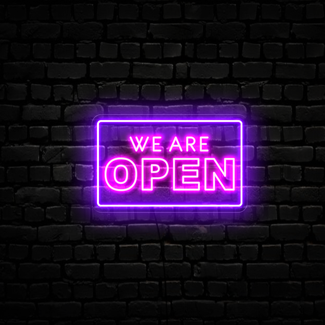 We Are Open LED Neon Sign