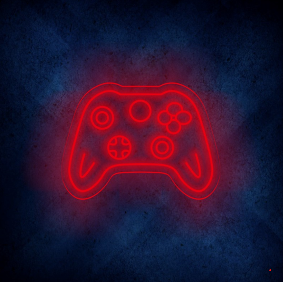 Gaming Controller Neon Sign