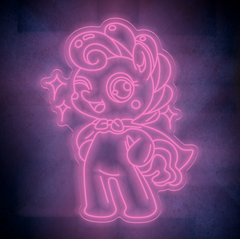 Power Girl Neon Sign