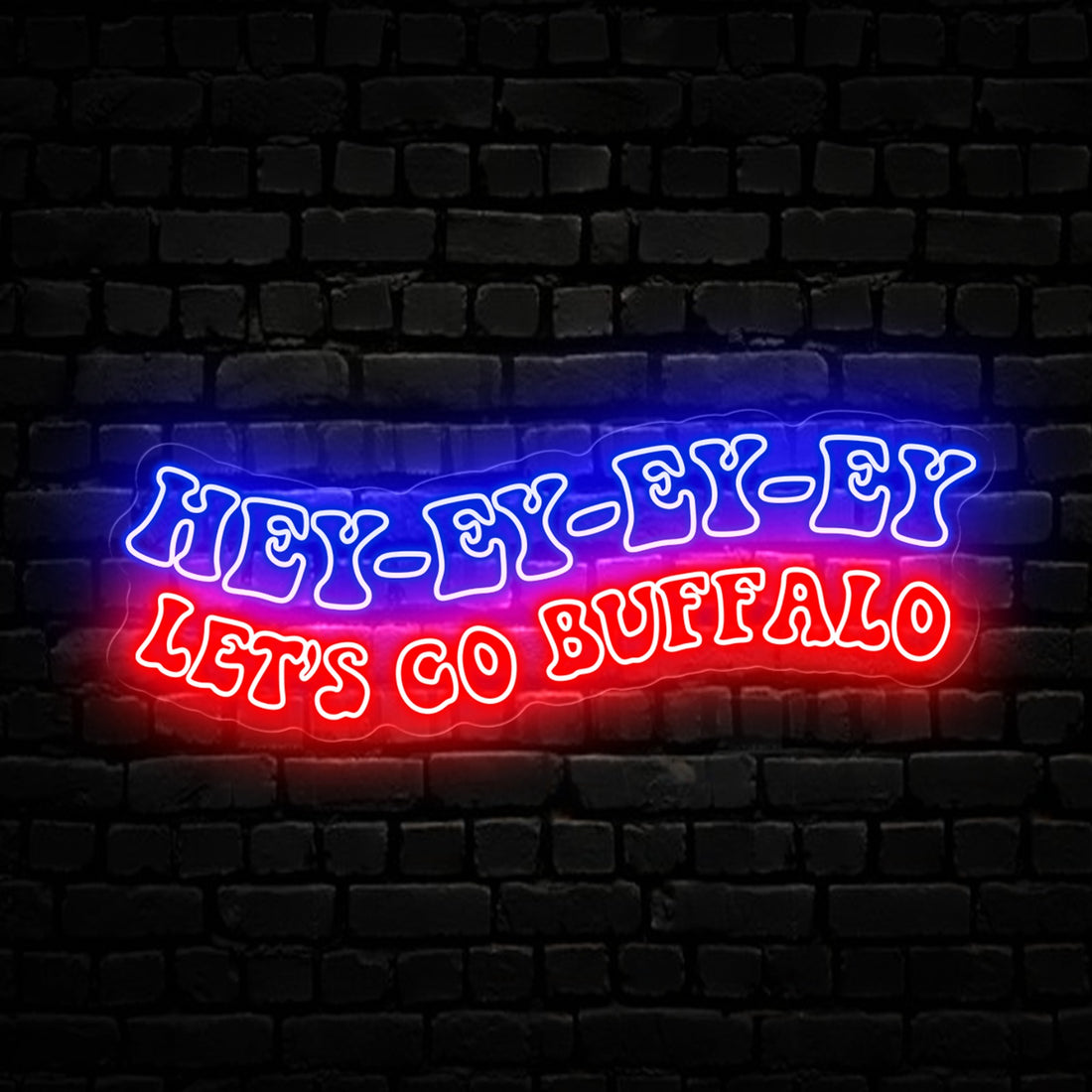 Hey-Ey-eY-Ey Neon Sign